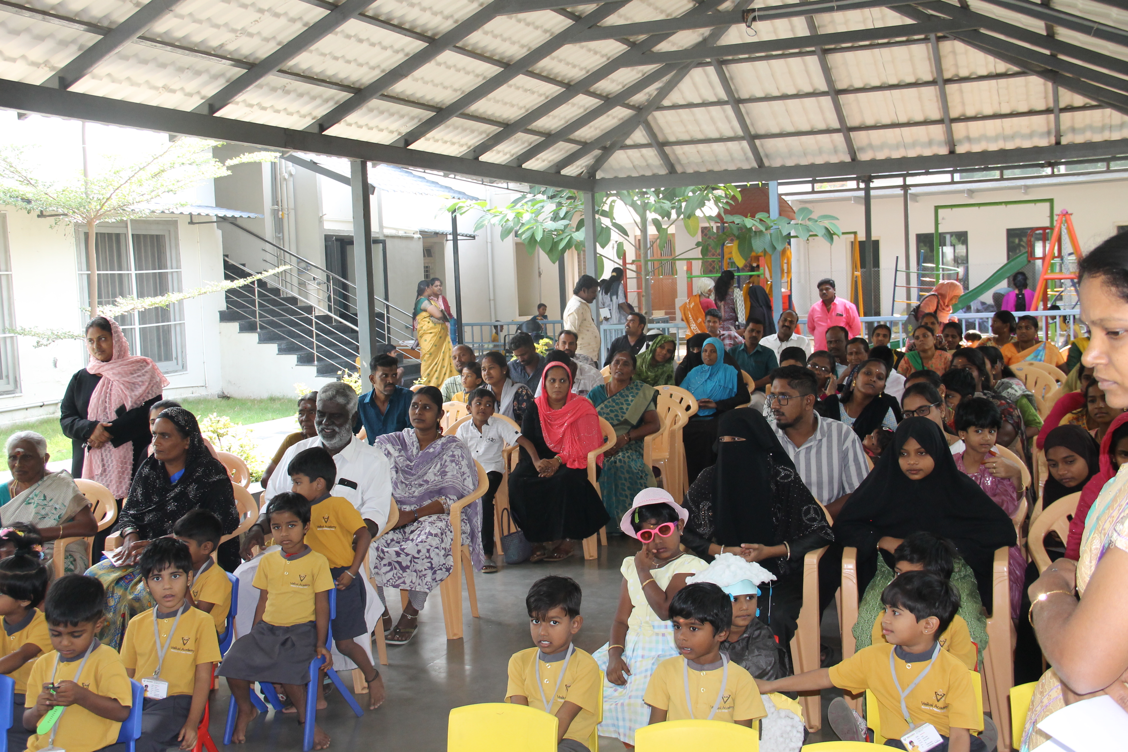 Parents at Vaikai Academy