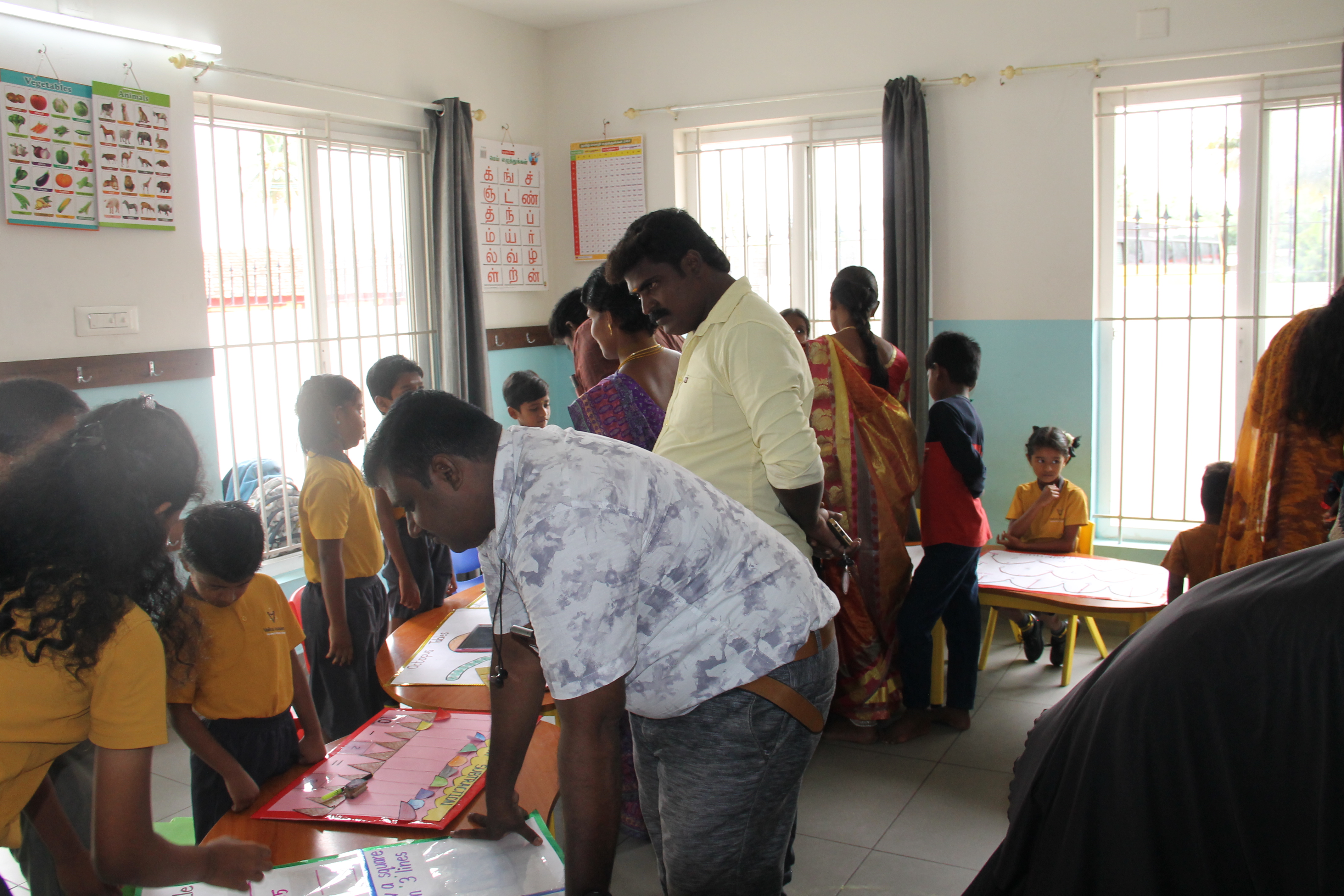 Parents at the Club Display