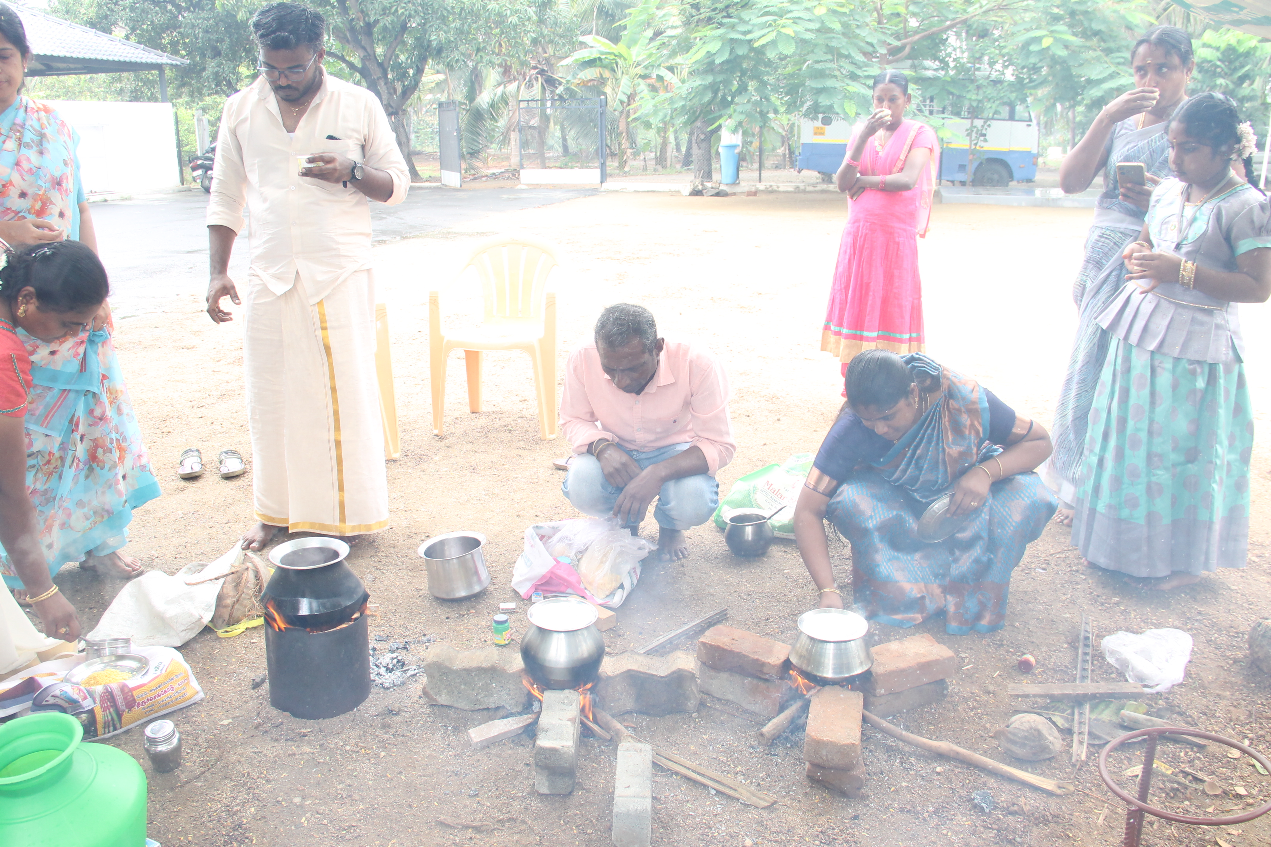 Pongal Thirunaal with the Parents
